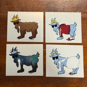 GOAT USA January 2023 Subscription Stickers